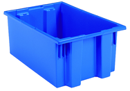 19-1/2 x 15-1/2 x 10'' - Blue Nest-Stack-Tote Box - A1 Tooling