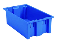 19-1/2 x 13-1/2 x 8'' - Blue Nest-Stack-Tote Box - A1 Tooling