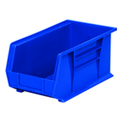 8 1/4″ × 14 3/4″ × 7″ - Blue Hanging or Stackable Bin - A1 Tooling