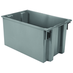 29-1/2 x 19-1/2 x 15'' - Gray Nest-Stack-Tote Box - A1 Tooling