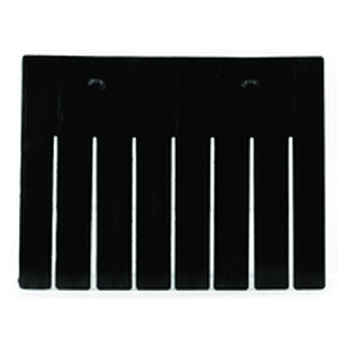 6-Pack - Black - Short Bin Dividers for use with Akro-Grid Container 33-168 - A1 Tooling