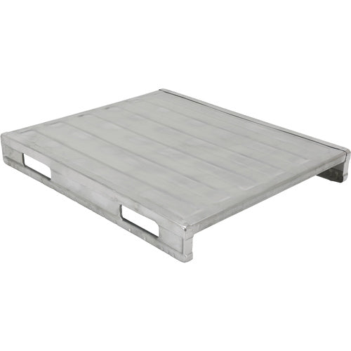 Solid Steel Deck Pallet 39.5 × 47 × 6.5 - Exact Industrial Supply