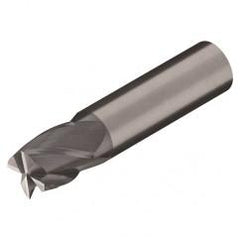 3/8" Dia. - 1/2" LOC - 2" OAL - 4 FL Carbide S/E HP End Mill-AlTiN - A1 Tooling