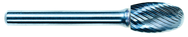 19mm EdgeHog Elliptical Carbide Bur SE-7M-D Standard Alt Diamond (Double) - A1 Tooling