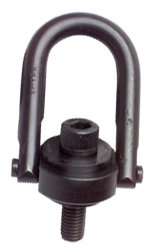 Hoist Ring - 1/2-13; 1.07'' Thread Length; 2500 lb Rating Load; 3.77'' OAL - A1 Tooling