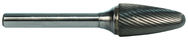 5/8 EdgeHog Tree Shape Radius End Carbide Bur SF-6 Standard Alt Diamond (Double) - A1 Tooling