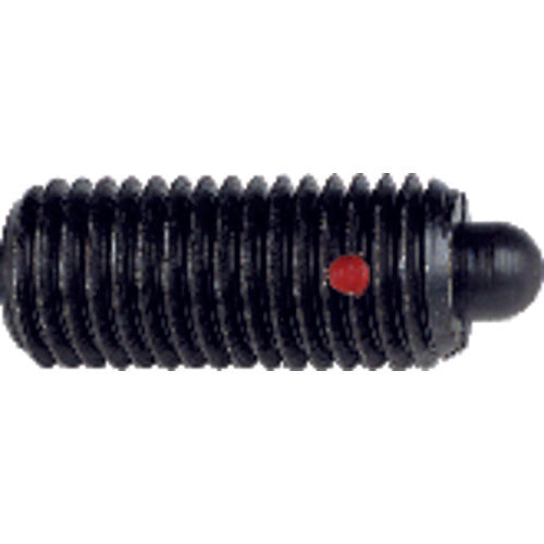 End Force Spring Plunger - 3 lbs Initial End Force, 13 lbs Final End Force (1/4″–28 Thread) - A1 Tooling