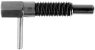 Lever Type Locking Plunger - .50 lbs Initial End Force, 2.5 lbs Final End Force (1/4-20 Thread) - A1 Tooling