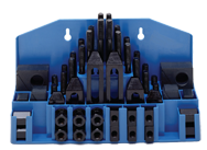 Machinist Clamping Set - #20402PL; 1/2-13 Stud Size; 5/8 T-Slot Size - A1 Tooling