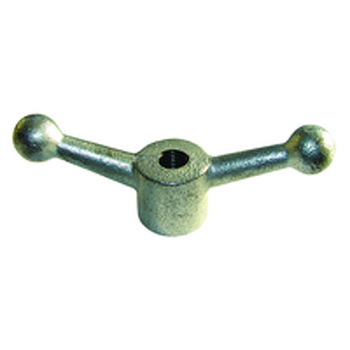 Cast Iron Ball Handles - 0.749″ Reamed Hole, 8″ Width, 2 15/16″ Overall Height, 1 3/4″ Hub Height - A1 Tooling