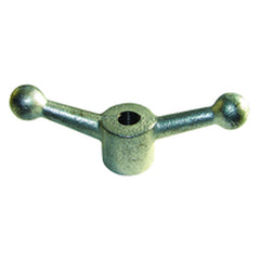 Cast Iron Ball Handles - Blank Hole, 8″ Width, 2 15/16″ Overall Height, 1 3/4″ Hub Height - A1 Tooling