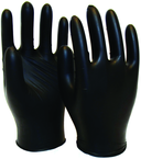 5 Mil Black Powder Free Nitrile Gloves - Size Medium (case of 10 boxes of 100 gloves) - A1 Tooling