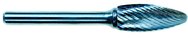 4.8mm EdgeHog Flame Miniature Carbide Bur SH-53M-D Std Alt. Diamond(Double) - A1 Tooling