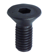 3/4-10 x 2 - Black Finish Heat Treated Alloy Steel - Cap Screws - Flat Head - A1 Tooling