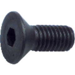 #10-24 × 3/4″ - Black Finish Heat Treated Alloy Steel - Cap Screws - Flat Head - A1 Tooling