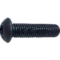 #10-24 × 1/2″ - Black Finish Heat Treated Alloy Steel - Cap Screws - Button Head - A1 Tooling