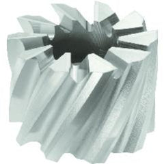 1-1/4 x 1 x 1/2 - Cobalt - Shell Mill - 8T - TiN Coated - A1 Tooling