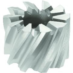 2-1/2 x 1-5/8 x 1 - Cobalt - Shell Mill - 10T - TiCN Coated - A1 Tooling