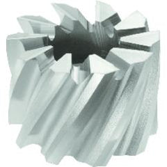 2 x 1-3/8 x 3/4 - Cobalt - Shell Mill - 10T - TiN Coated - A1 Tooling