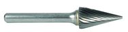 6mm EdgeHog Conical Carbide Bur SM-2M-D Standard Alt Diamond (Double) - A1 Tooling