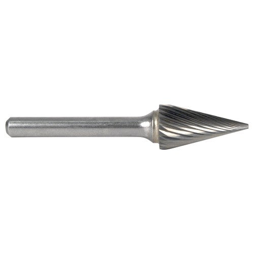 6mm EdgeHog Conical Carbide Bur SM-1M-D Standard Alt Diamond (Double) - A1 Tooling