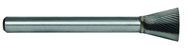 12.7mm EdgeHog Back Taper Carbide Bur SN-4M Standard - A1 Tooling