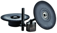 3" Type-R Air Cooled Holder Pad Kit - Contents (1 ea): 3" QC Holder Pad - 1/4"X2" Mandrel - 5/8-11 F Adapter - A1 Tooling