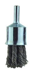 1" Diameter - 1/4" Shank - .006 Wire - End Brush - A1 Tooling