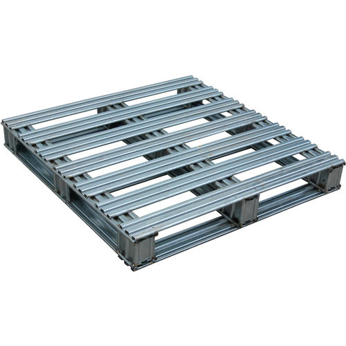 Galvanized Finished Steel Pallet 36 × 36 - Exact Industrial Supply