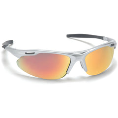 Safety Glasses - Avante, Silver Frame, Ice Org Mirror Lens - A1 Tooling