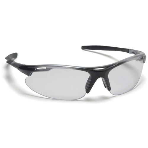 Safety Glasses - Avante, Silver Black Frame, Clear Lens - A1 Tooling