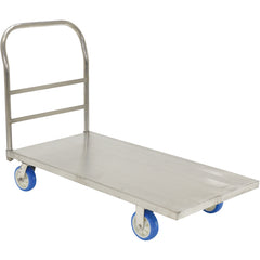 Platform Truck Stainless Steel 24 × 48 - Exact Industrial Supply