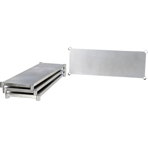 Stainless Steel Shelving Kit 48 × 18″ - Exact Industrial Supply