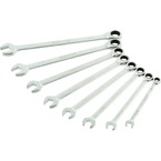 STEELMAN PRO 8-Piece Metric 144-Tooth Ratcheting Wrench Set - A1 Tooling