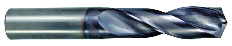 1/4 Solid Carbide 3xD Coolant Fed Drill-TiAlN - A1 Tooling