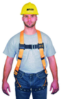 Non-Stretch Harness w/Mating buckle Shoulder Straps; Tongue Buckle Leg Straps & Mating Buckle Chest Strap - A1 Tooling