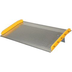 Aluminum Dock Board Steel Curb 15K 54 × 36 - Exact Industrial Supply