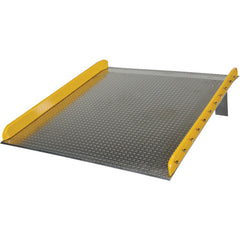 Aluminum Dock Board Steel Curb 15K 54 × 72 - Exact Industrial Supply