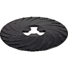 3M Disc Pad Face Plate Ribbed 81733 5″ Hard Black - A1 Tooling