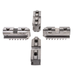 Hard Master Jaws for Scroll Chuck 5" 4-Jaw 4 Pc Set - A1 Tooling