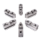 Hard Master Jaws for Scroll Chuck 8" 6-Jaw 6 Pc Set - A1 Tooling
