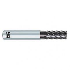 10mm x 10mm x 22mm x 70mm 6Fl 1mm C/R Carbide End Mill - EXO - A1 Tooling