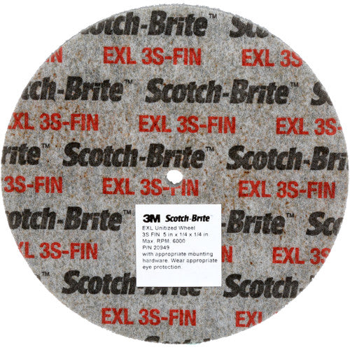 Scotch-Brite SST Unitized Wheel 3″ × 1/4″ × 1/4″ 5S FIN