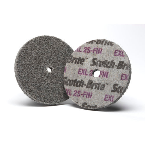 Scotch-Brite EXL Unitized Wheel XL-UW 2S Fine 2″ × 1/4″ × 3/8″