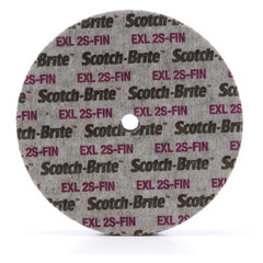 Scotch-Brite EXL Unitized Wheel XL-UW 2S Fine 6″ × 1/4″ × 1″