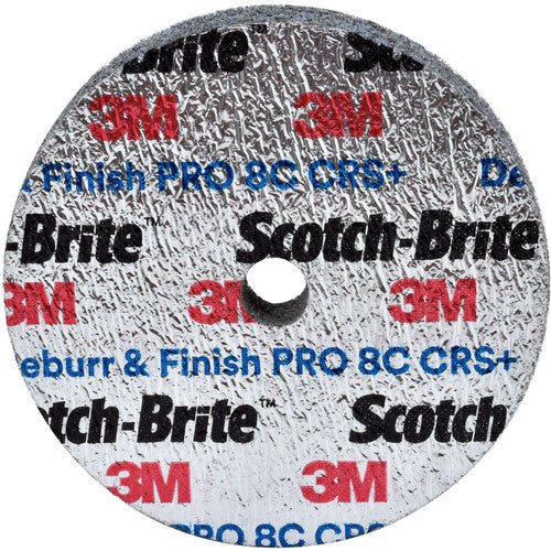 Scotch-Brite Deburr and Finish PRO Unitized Wheel 2″ × 1/2″ × 1/4″ 8C CRS+