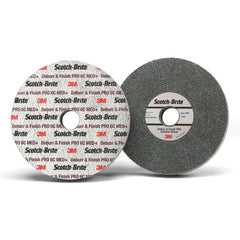 Scotch-Brite Deburr and Finish Pro Unitized Wheel 3″ × 1/4″ × 1/4″ 2S FIN