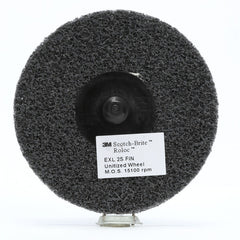 Scotch-Brite Roloc EXL Unitized Wheel TR 3″ × 1/4″ 2S FIN