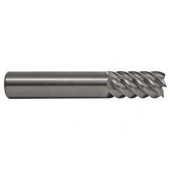 9mm TuffCut SS 6 Fl High Helix TiN Coated Non-Center Cutting End Mill - A1 Tooling