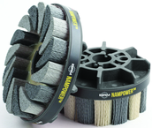 150mm x 18mm - 320 Grit - Nampower™ Nylon Abrasive Turbine Brush - A1 Tooling